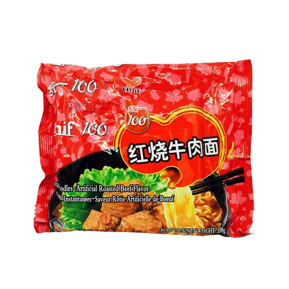 Unif Instan Noodles Roasted Beef Flavor - 108gr